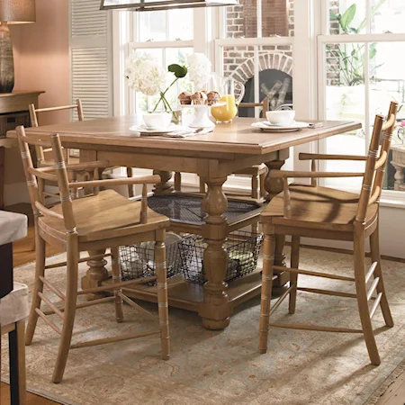 Gathering Table w/ Corrie's Counter Chairs